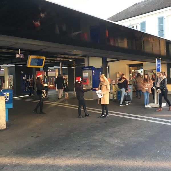 Sampling gare Noël